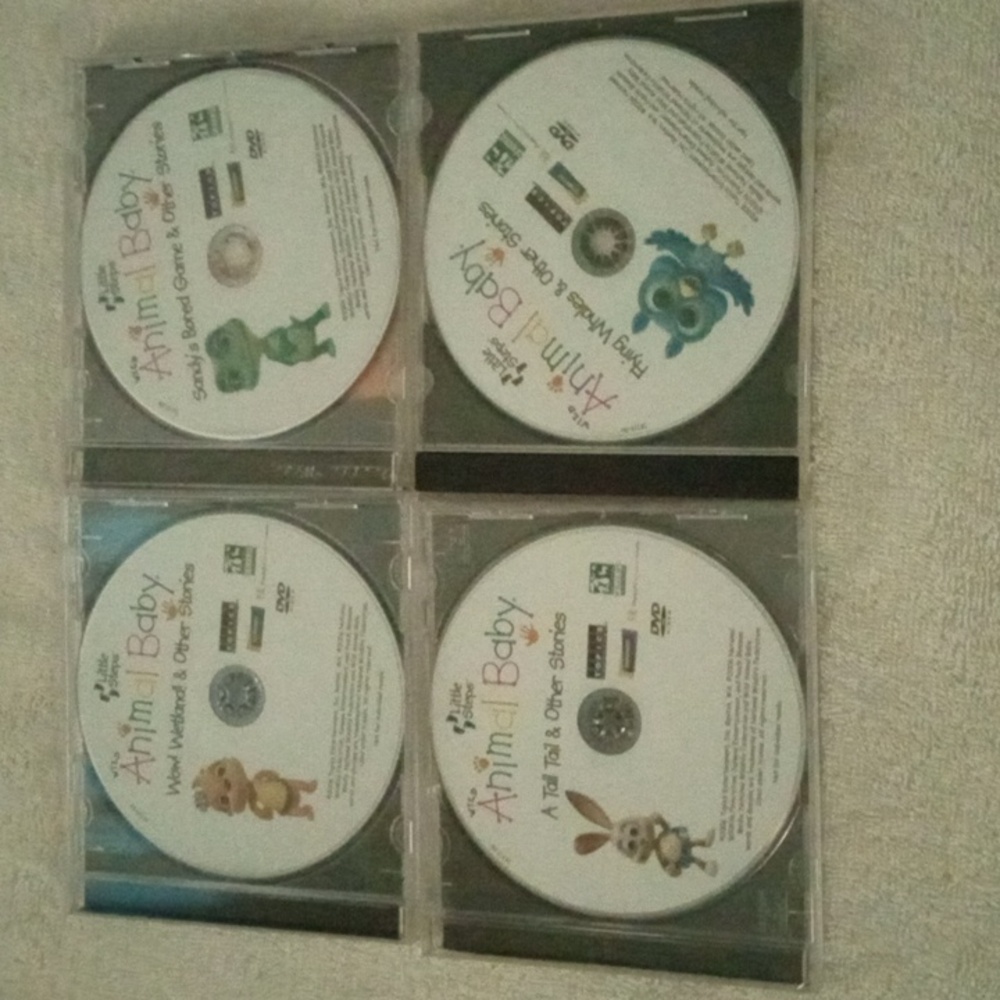 Little Steps Wild Animal Baby DVDS